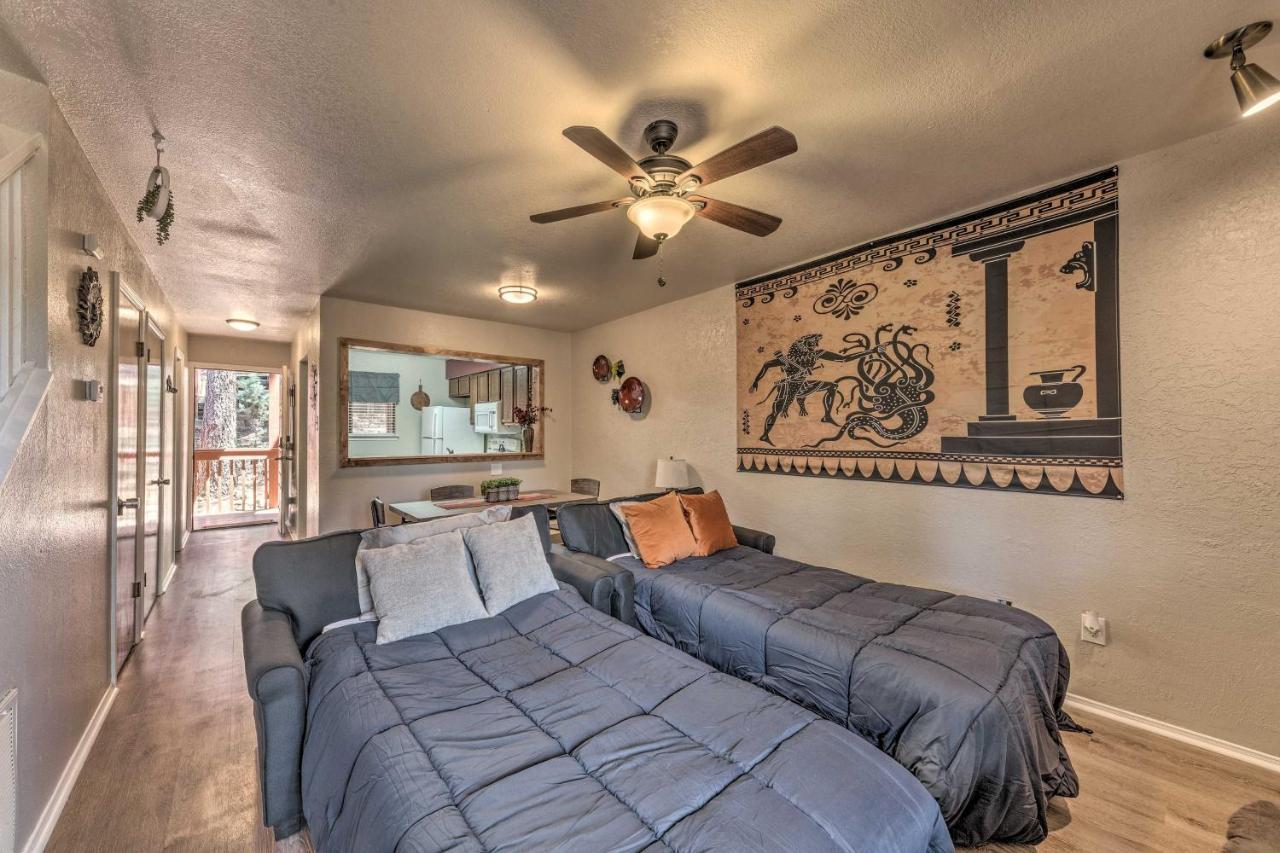 Forested Ruidoso Condo With Deck And Fireplace! Kültér fotó